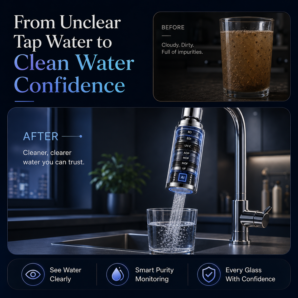 💧𝐉𝐎𝐔𝐒® 🧊𝐁𝐄𝐘𝐎𝐍𝐃 𝐅𝐈𝐋𝐓𝐑𝐀𝐓𝐈𝐎𝐍 𝐏𝐑𝐄𝐌𝐈𝐔𝐌 𝟑𝟔𝟎° 𝐀𝐃𝐉𝐔𝐒𝐓𝐀𝐁𝐋𝐄 𝐒𝐌𝐀𝐑𝐓 𝐌𝐔𝐋𝐓𝐈-𝐒𝐓𝐀𝐆𝐄 𝐏𝐑𝐎𝐓𝐄𝐂𝐓𝐈𝐎𝐍 𝐅𝐀𝐔𝐂𝐄𝐓 𝐖𝐀𝐓𝐄𝐑 𝐏𝐔𝐑𝐈𝐅𝐈𝐄𝐑