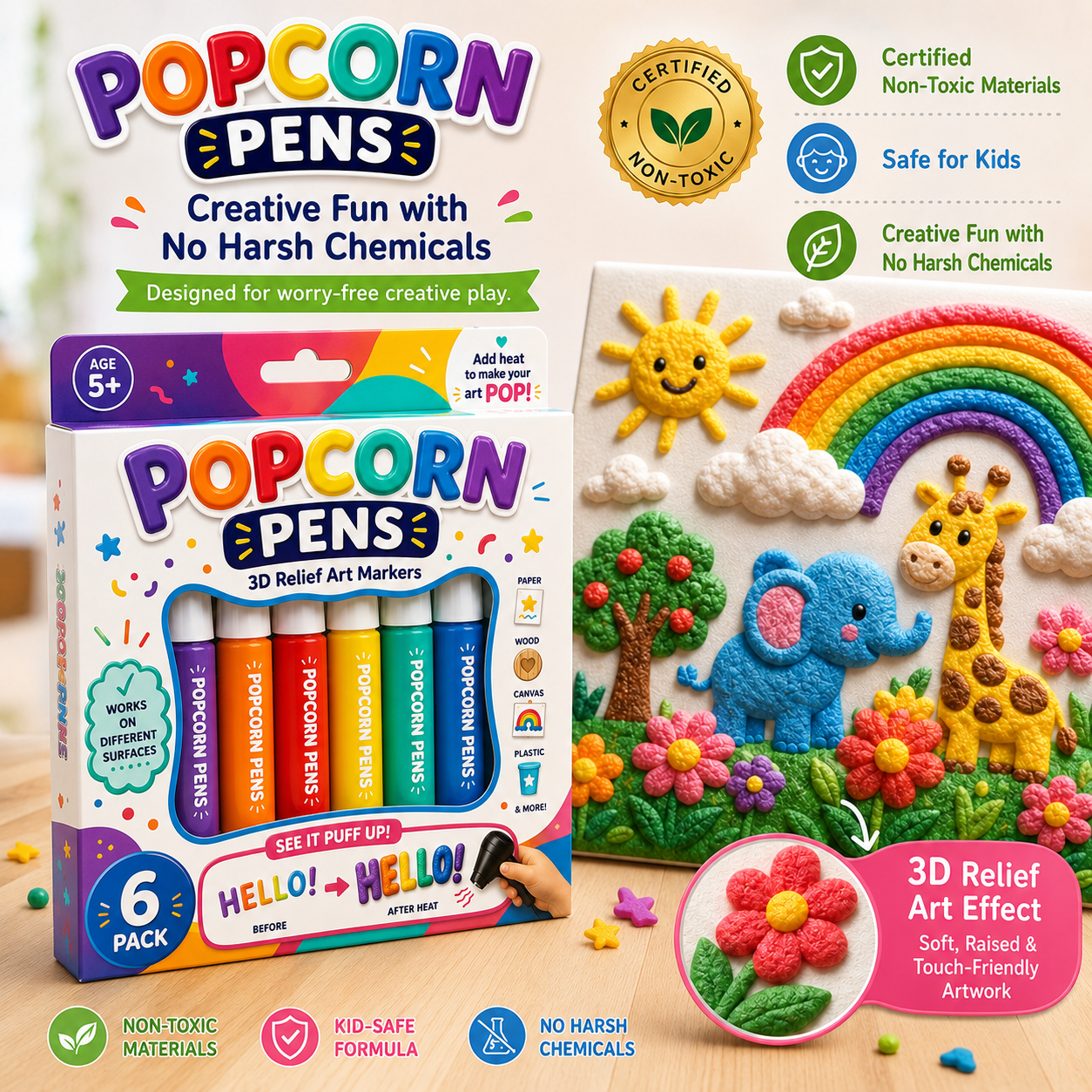 Save 50% by ordering today丨💡𝐁i𝐥𝐥𝐡𝐨𝐥® 3D Relief Art Pen – Turn Flat Drawings Into Touchable 3D Art🪄